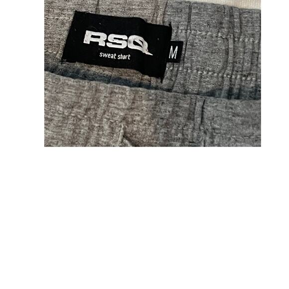 RSQ Gray Sweat Shorts Mens M - Picture 3 of 3
